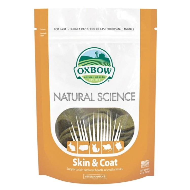 OXBOW NATURAL SCIENCE SKIN AND COAT SUPPORT ΓΙΑ ΤΡΩΚΤΙΚΑ 120gr