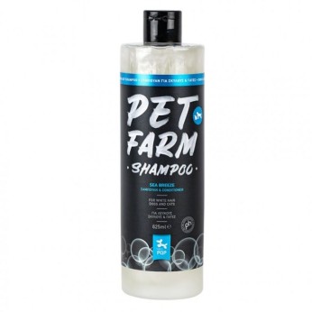 PQP PET FARM SHAMPOO AND CONDITIONER ΣΚΥΛΟΥ ΚΑΙ ΓΑΤΑΣ SEA BREEZE 625ml