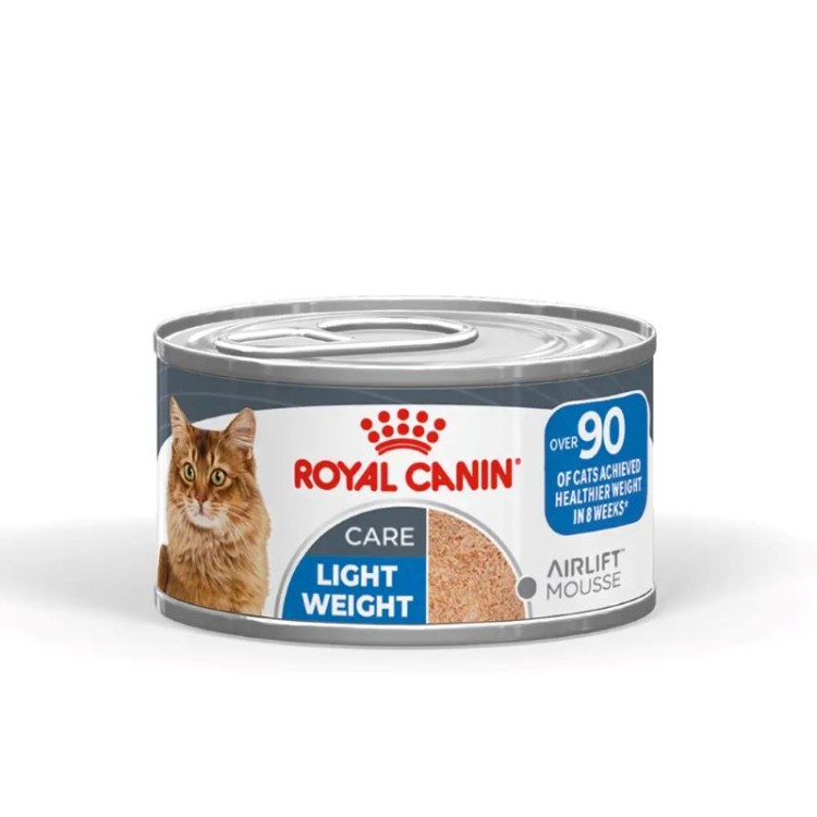 ROYAL CANIN LIGHT WEIGHT CARE ADULT CAT AIRLIFT MOUSSE CAN 85gr