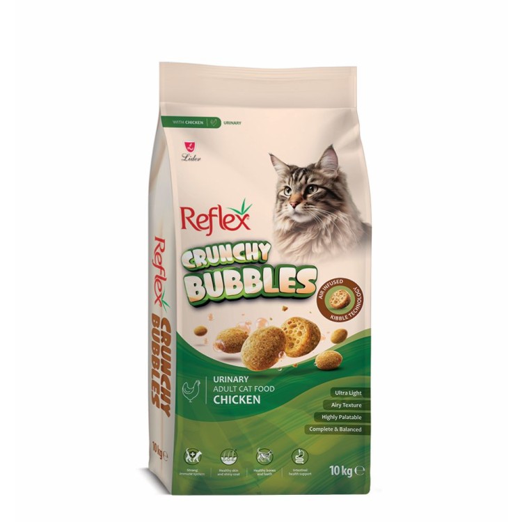 REFLEX CRUNCHY BUBBLE URINARY ADULT CAT ΚΟΤΟΠΟΥΛΟ 10kg