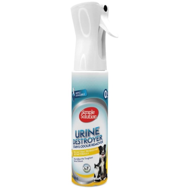 SIMPLE SOLUTION URINE DESTROYER STAIN AND ODOUR REMOVER SPAY 400ml