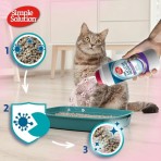 SIMPLE SOLUTION CAT LITTER FRESHENER ΕΝΖΥΜΑΤΙΚΟ ΑΠΟΣΜΗΤΙΚΟ ΑΜΜΟΥ ΓΑΤΑΣ 600gr
