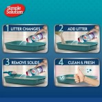 SIMPLE SOLUTION CAT LITTER FRESHENER ΕΝΖΥΜΑΤΙΚΟ ΑΠΟΣΜΗΤΙΚΟ ΑΜΜΟΥ ΓΑΤΑΣ 600gr
