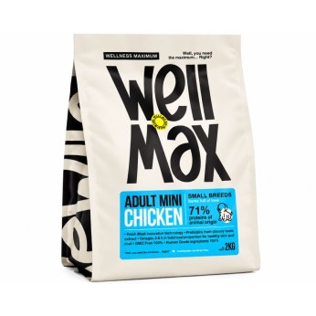 WELLMAX ALL MINI BREEDS ADULT DOG CHICKEN 2KG
