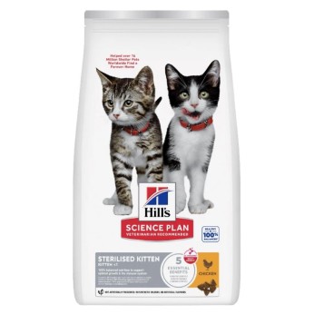 HILLS SCIENCE PLAN STERILISED KITTEN CAT FOOD CHICKEN 1.5kg