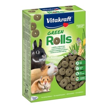 VITAKRAFT GREEN ROLLS NIΒΒLE RINGS ΛΙΧΟΥΔΙΕΣ ΤΡΩΚΤΙΚΩΝ 300gr
