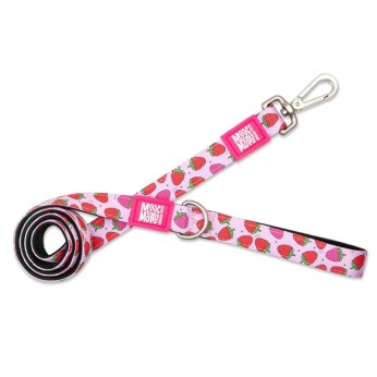 MAX & MOLLY STRAWBERRY DREAM SHORT LEASH ΟΔΗΓΟΣ ΠΕΡΙΠΑΤΟΥ ΣΚΥΛΟΥ SMALL