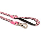 MAX & MOLLY LEOPARD PINK II SHORT LEASH ΟΔΗΓΟΣ ΠΕΡΙΠΑΤΟΥ ΣΚΥΛΟΥ LARGE