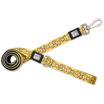 MAX & MOLLY MONKEY MANIAC SHORT LEASH ΟΔΗΓΟΣ ΠΕΡΙΠΑΤΟΥ ΣΚΥΛΟΥ MEDIUM