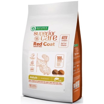 NATURE'S PROTECTION GRAIN FREE RED COAT ADULT SMALL BREED DOG SALMON 1.5kg