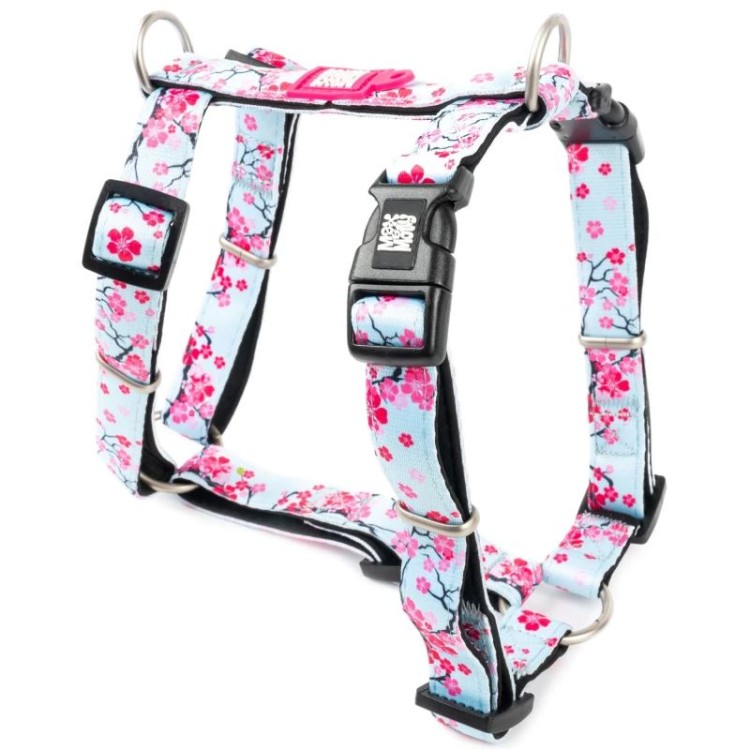 MAX & MOLLY CHERRY BLOOM H-HARNESS ΣΑΜΑΡΑΚΙ ΣΚΥΛΟΥ LARGE