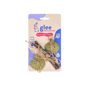 GLEE PLAY AND CHEW TIMOTHΥ APPLES AND STICKS ΠAIΧΝΙΔΙ ΛΙΧΟΥΔΙΑ ΤΡΩΚΤΙΚΩΝ 6cm