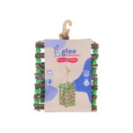 GLEE PLAY AND CHEW APPLE STICK HAY FEEDER ΚΡΕΜΑΣΤΗ ΤΑΙΣΤΡΑ ΤΡΩΚΤΙΚΩΝ ΑΠΟ ΞΥΛΟ ΜΗΛΙΑΣ 26cm
