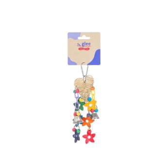 GLEE PLAY AND FUN FLOWER DANGLER ΚΡΕΜΑΣΤΟ ΠΑΙΧΝΙΔΙ ΑΠΑΣΧΟΛΗΣΗΣ ΩΔΙΚΩΝ ΠΤΗΝΩΝ 17cm
