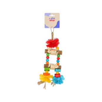 GLEE PLAY AND FUN BLUE HAWAII ΚΡΕΜΑΣΤΗ ΕΞΩΤΙΚΗ ΚΟΥΝΙΑ ΑΠΑΣΧΟΛΗΣΗΣ ΩΔΙΚΩΝ ΠΤΗΝΩΝ 22cm