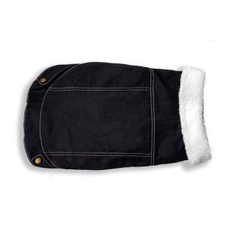 GLEE JEAN JACKET ΣΚΥΛΟΥ ΜΕ ΓΟΥΝΙΝΟ ΓΙΑΚΑ ΜΑΥΡΟ 25cm XSMALL GLEE JEAN JACKET ΣΚΥΛΟΥ ΜΕ ΓΟΥΝΙΝΟ ΓΙΑΚΑ ΜΑΥΡΟ 25cm XSMALL