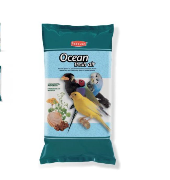 Padovan Ocean Fresh Air Αμμος Υγιεινης Πτηνων 5Kg