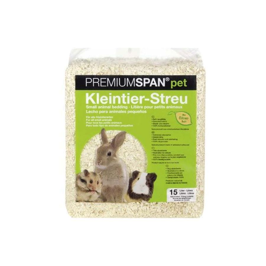 Premiumspan Pet Πριονίδι Λεμόνι 15Lt