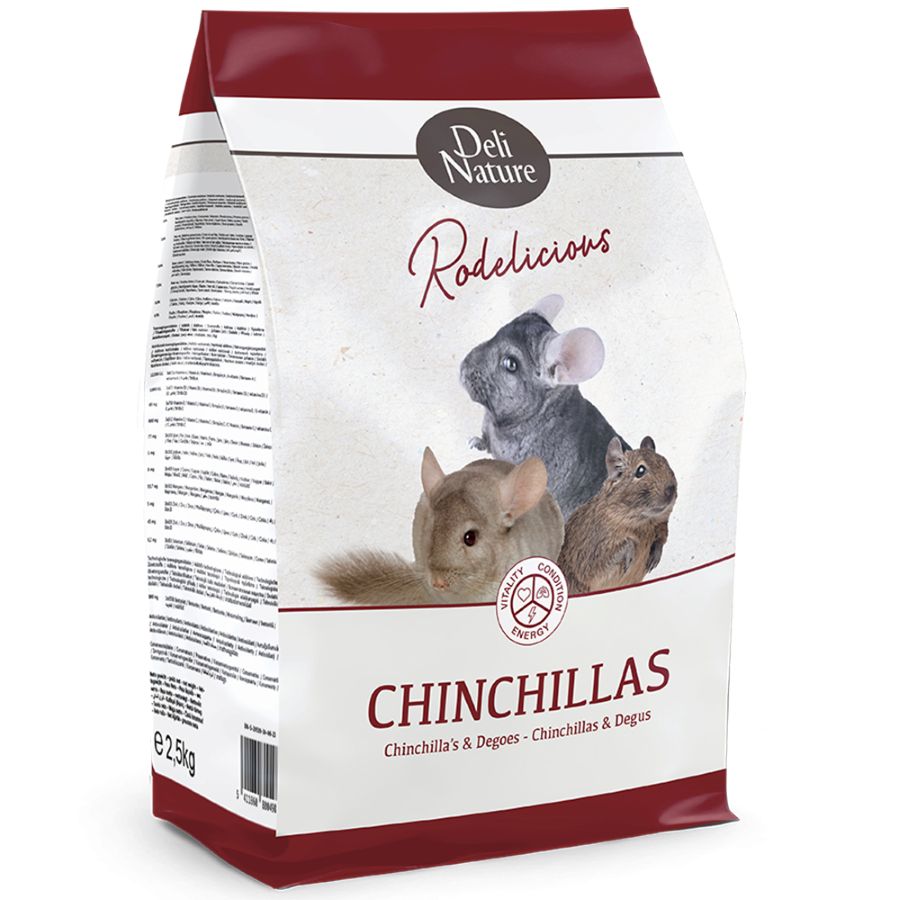Deli Nature Rodelicious Chinchillas 2.5Kg