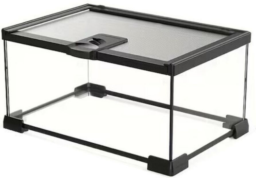 Barbarous Growth Terrarium Βτ-04 Γυαλινο Ενυδρειο Ερπετων 30X20X15Cm