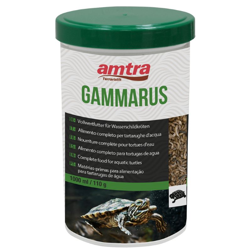 Amtra Gammarus Πληρης Τροφη Για Χελωνες Φυσικη Γαριδα 1000Ml