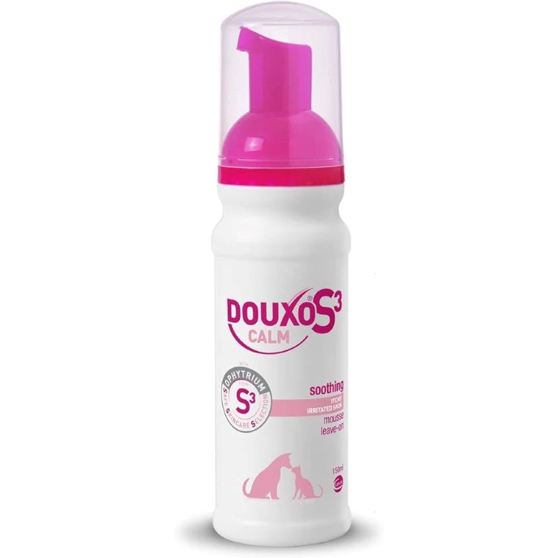 Douxo S3 Calm Mousse Αφρος Καθαρισμου Κατα Του Κνησμου Σκυλου Και Γατας 150Ml
