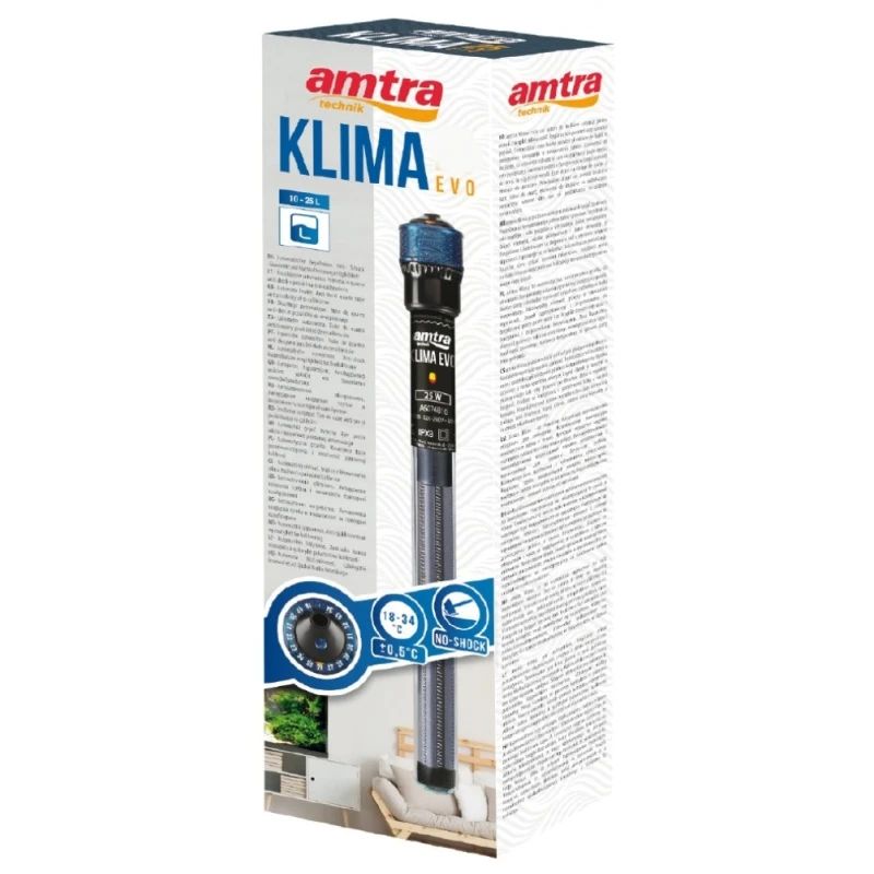 Amtra Klima Evo Θερμοστατης Ενυδρειου 150W