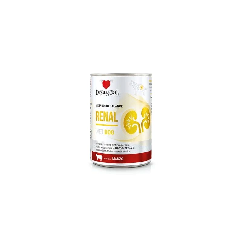 Disugual Diet Adult Dog Renal Wet Food Βοδινο 400Gr