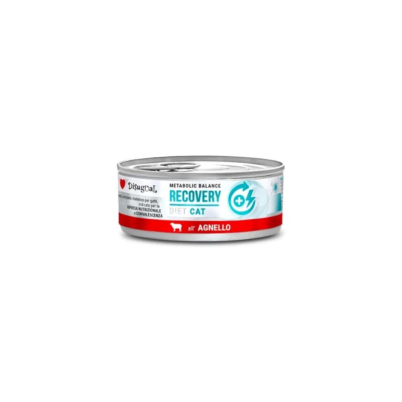Disugual Diet Adult Cat Recovery Wet Food Αρνι 85Gr
