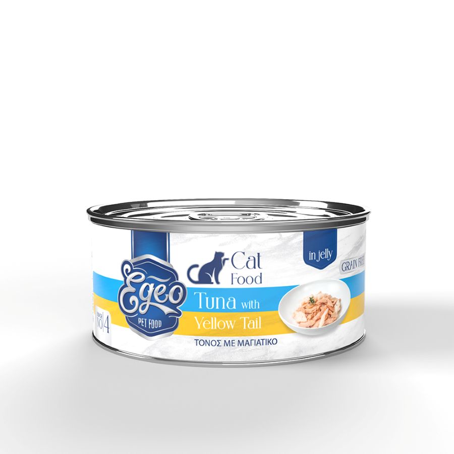 Egeo Adult Cat Τονος Και Μαγιατικο Σε Ζελε 85Gr