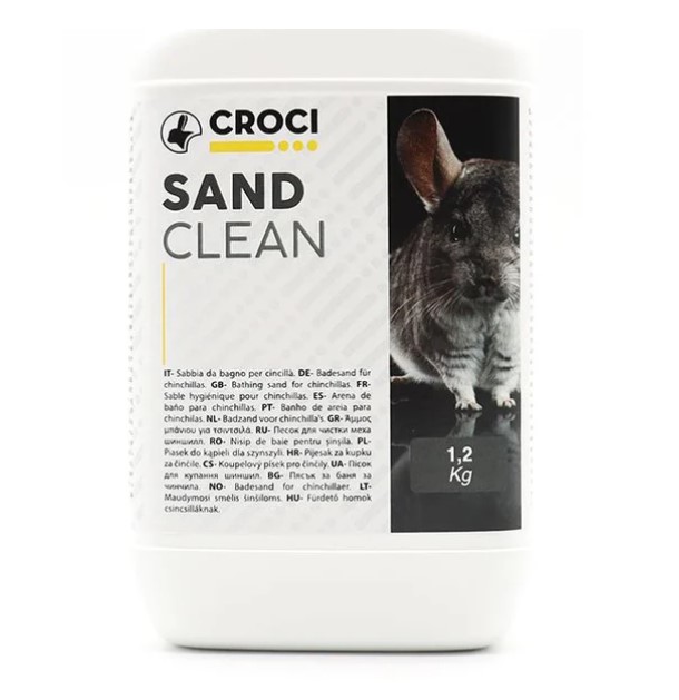 Croci Sand Clean Αμμος Μπανιου Τρωκτικων 1.2Kg