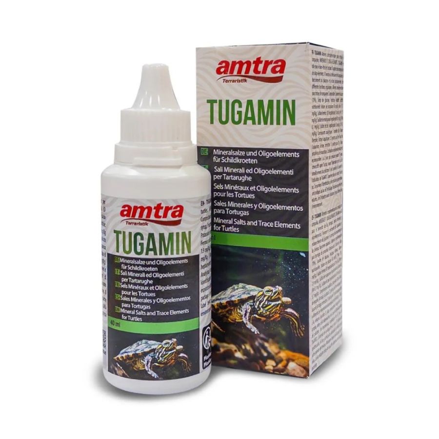 Amtra Tugamin Μεταλλικα Αλατα Και Ιχνοστοιχεια Για Χελωνες 40Ml