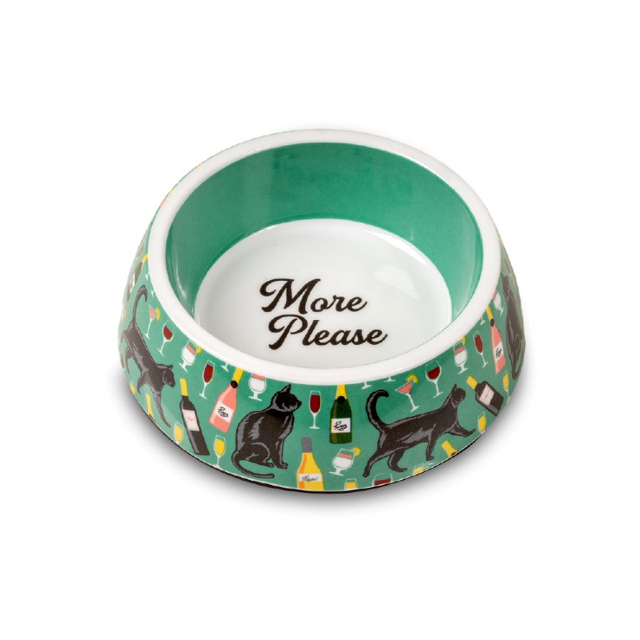 Glee More Please Μπολ Μελαμινης Φαγητου Και Νερου Medium 500Ml