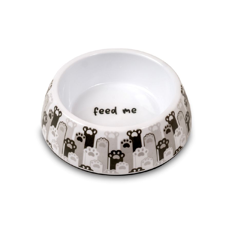 Glee Paws Μπολ Μελαμινης Φαγητου Και Νερου Medium 500Ml