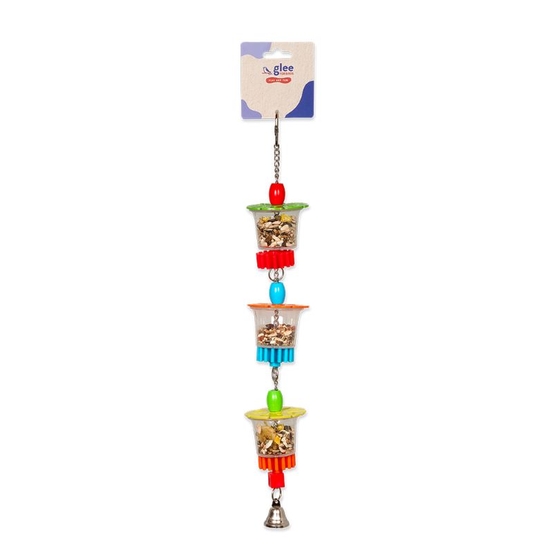 Glee Cheers Parrot Κρεμαστο Παιχνιδι Πτηνων 46Cm