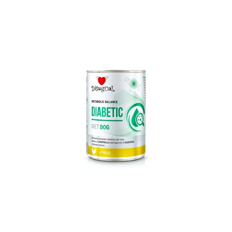 Disugual Diet Adult Dog Diabetic Wet Food Κοτοπουλο 400Gr