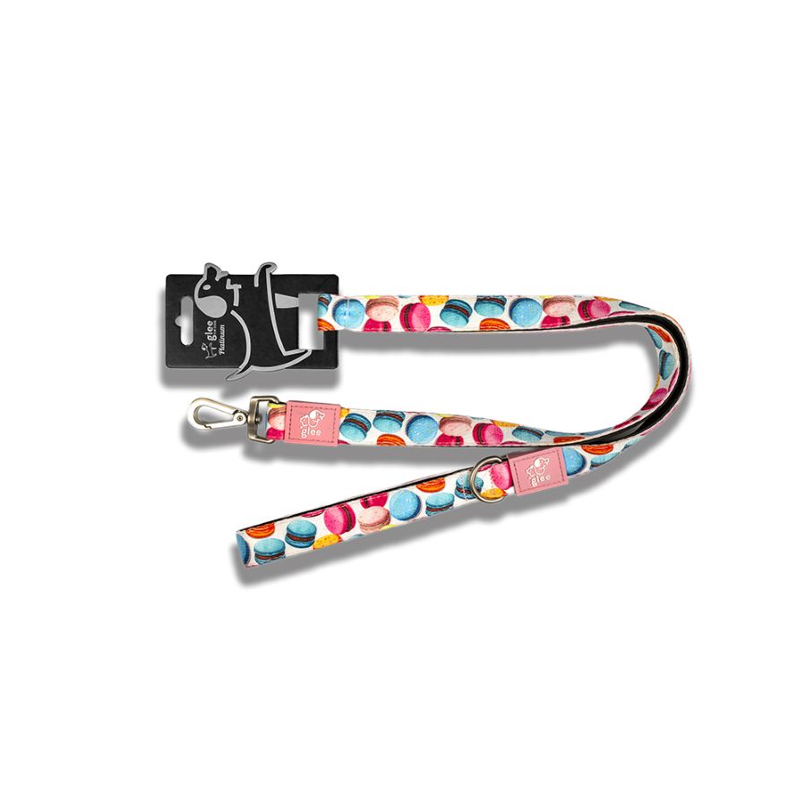 Glee Platinum Macaron Οδηγος Ιμαντα Βολτας Σκυλου Medium 2.0Cm X 120Cm