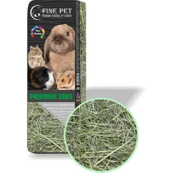 Fine Pet Φυσικο Υποστρωμα Σανο Λιβαδιου Για Τρωκτικα 15Lt