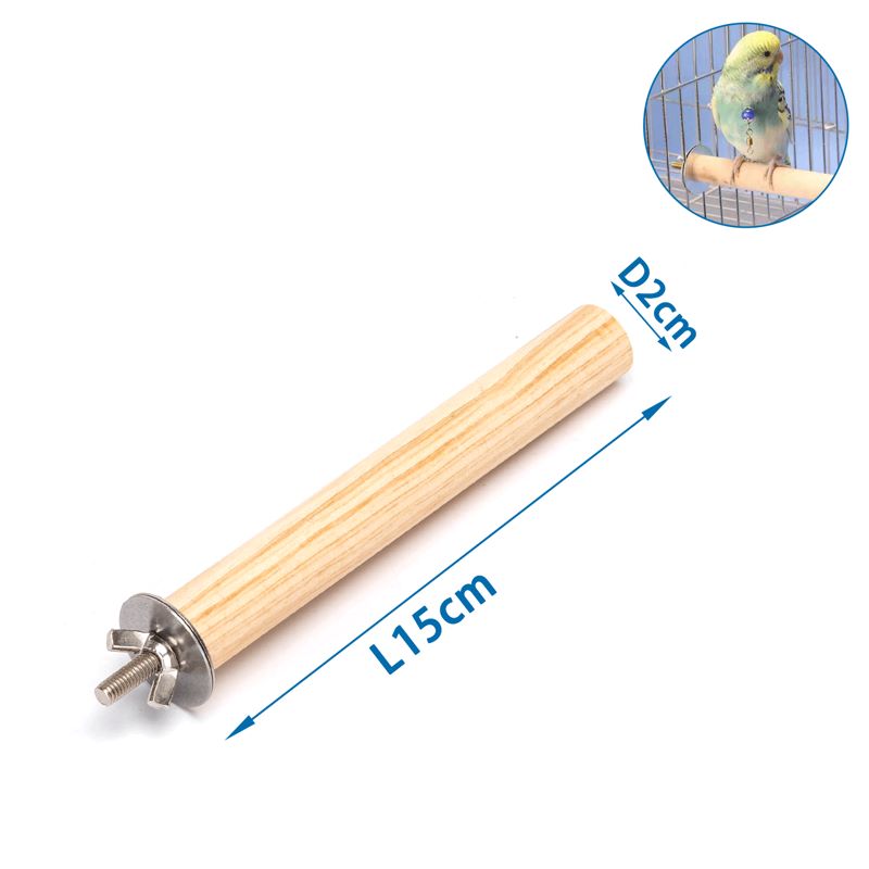 Nobleza Ξυλινη Πατηθρα Πτηνων Medium 2X15Cm