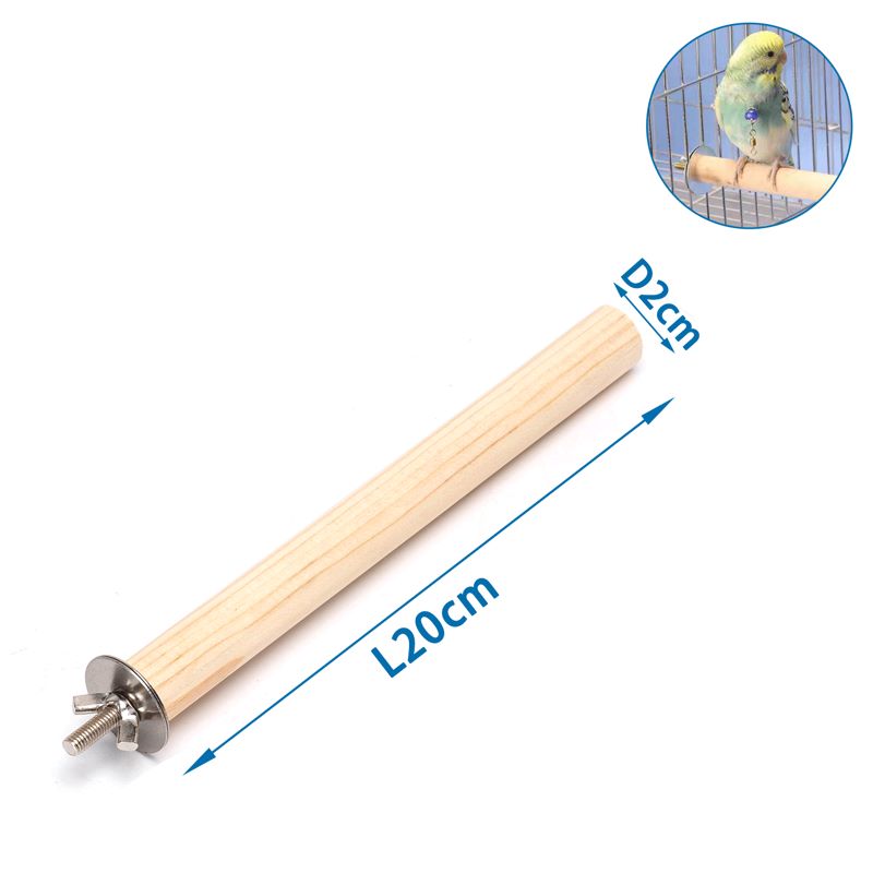 Nobleza Ξυλινη Πατηθρα Πτηνων Large 2X20Cm