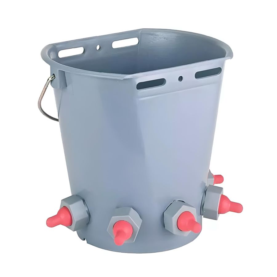 Kerbl Πλαστικο Θηλαστρο Αμνοεριφιων 5 Θηλων 8Lt