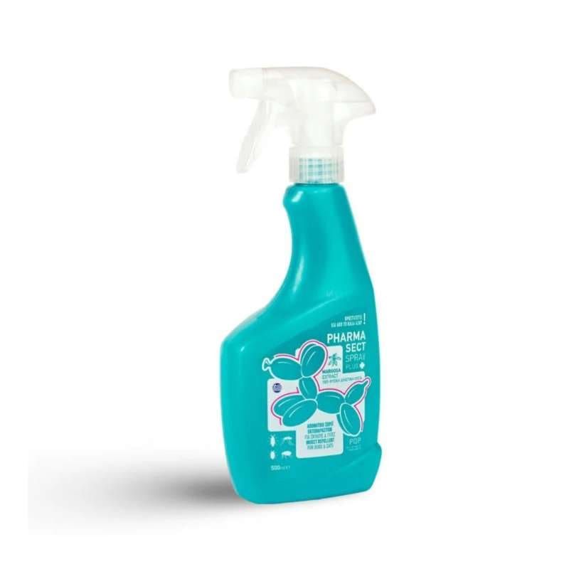Pqp Pharmasect Plus Αντιπαρασιτικο Και Εντομοαπωθητικο Spay Σκυλου Και Γατας 500Ml