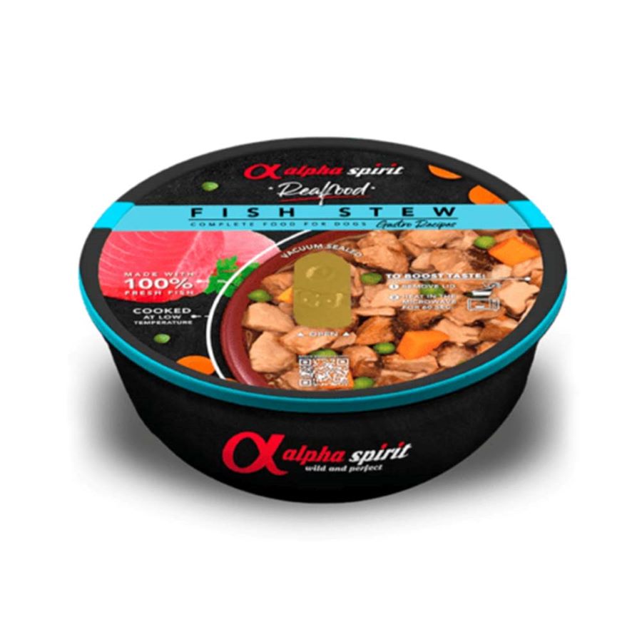 Alpha Spirit Real Food Μαγειρευτο Φαγητο Με Τονο Και Λαχανικα Για Σκυλους 280Gr