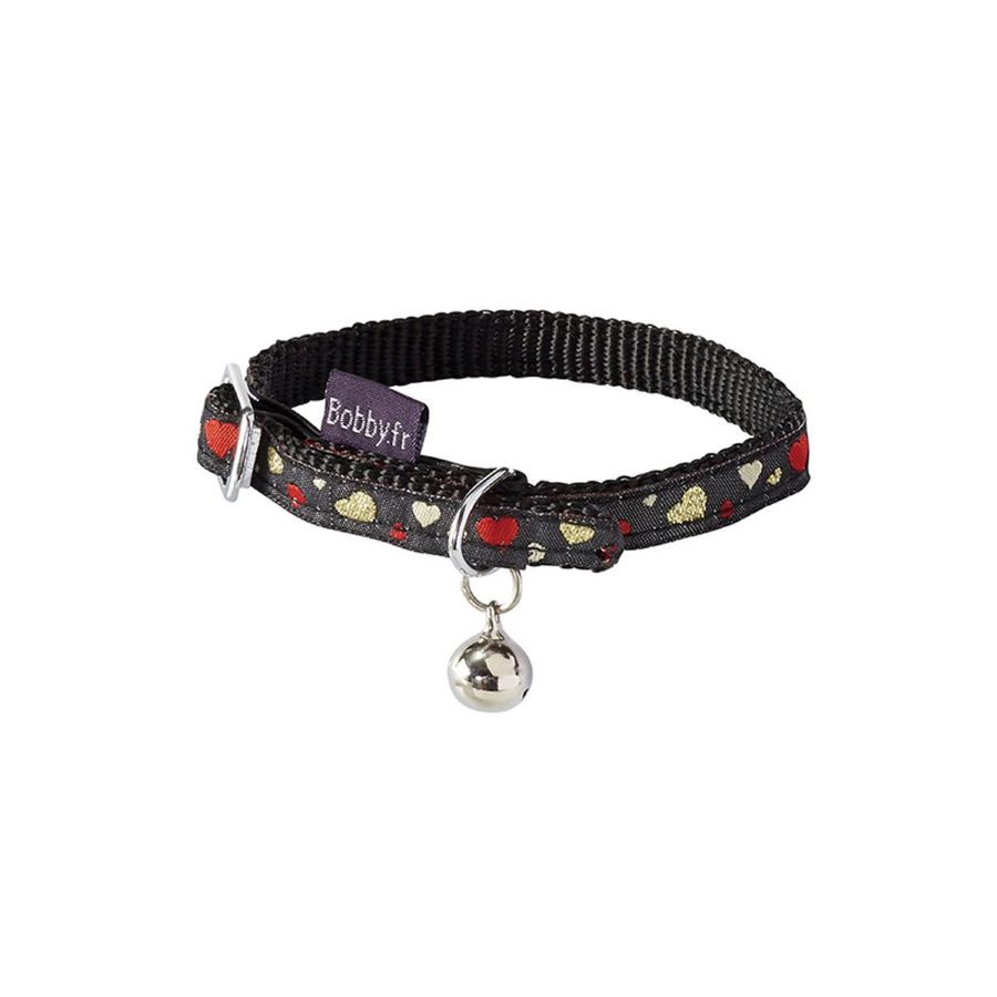 Bobby Parure Lovely Περιλαιμιο Γατας Xsmall Black 30Cm
