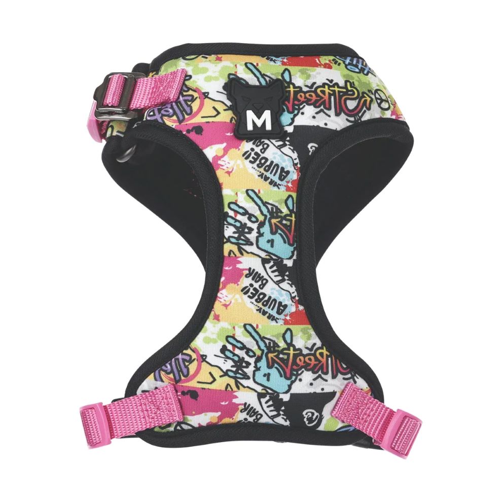 Mpets Urban Style Graffiti Easy Fit Σαμαρακι Σκυλου Medium