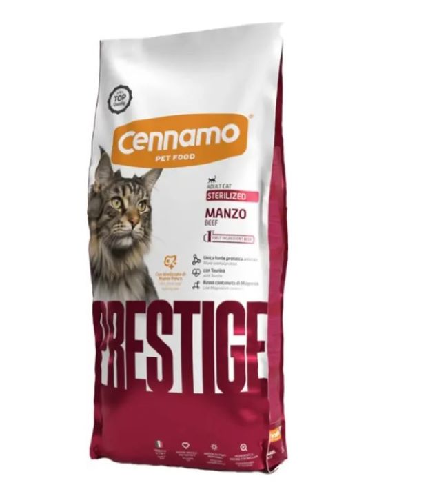 Cennamo Prestige Sterilized Adult Cat Beef 300Gr