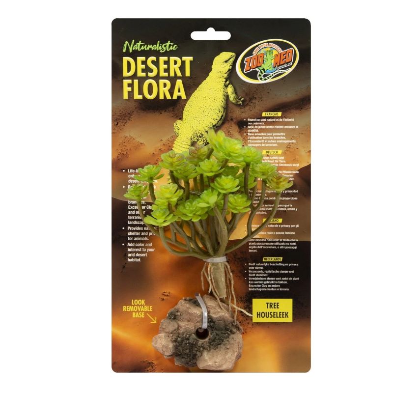Zoo Med Naturalistic Desert Flora Tree Houseleek Τεχνητο Φυτο Ερημου 15.9X 9.5X 27.9Cm