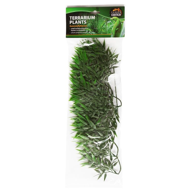 Terra Exotica Big Bamboo Rattan Τεχνητο Κρεμαστο Φυτο Για Terrarium Medium 40Cm