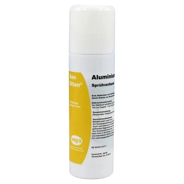 Sanditan Aluminium Επουλωτικο Σπρει Ζωων 200Ml