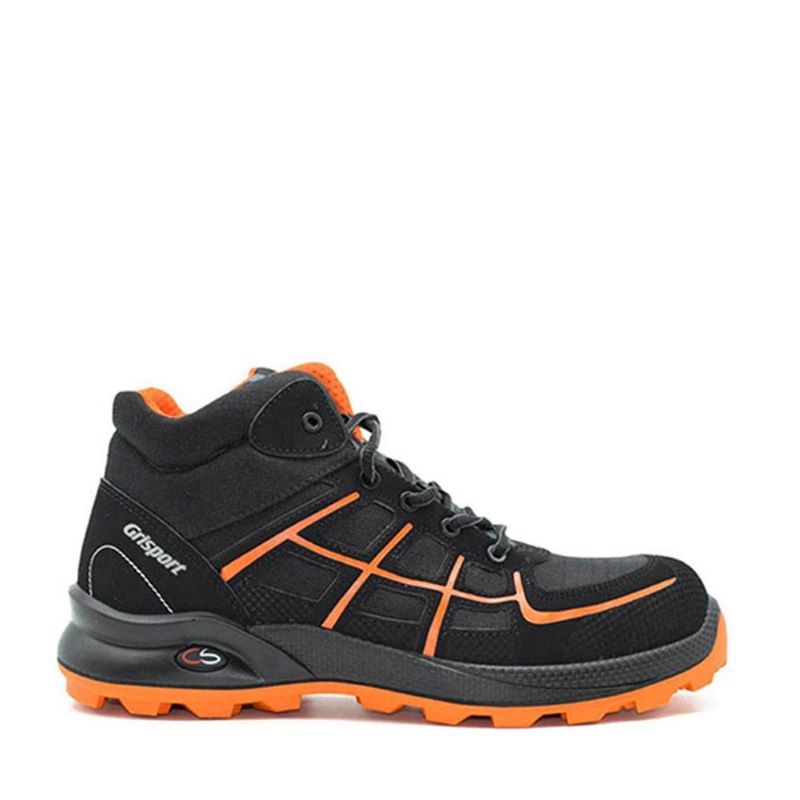 Grisport Colore Nero Poly Μποτακι Εργασιας Ασφαλειας Μαυρο Ν.45